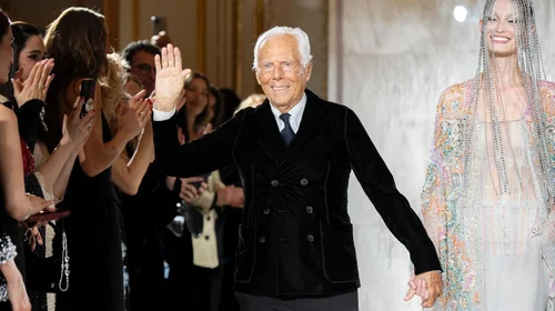 Giorgio Armani: convaleciente y no asistirá a su desfile en Milán