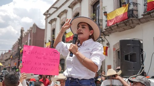 Movimiento del Sombrero rechaza reforma electoral 