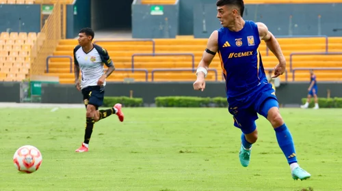 Tigres vs Morelia en partido amistoso golea por 11-0
