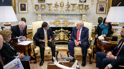 Trump recibe a Petro en la Casa Blanca tras meses de tensión