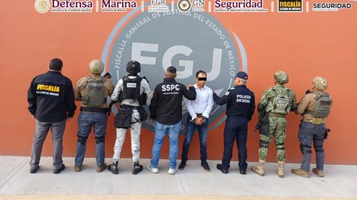 Capturan a 'Callejas', presunto líder criminal en Edomex