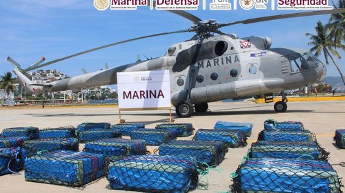 Asegura Marina embarcación con cocaína frente a Guerrero