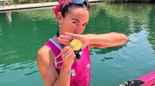 Kenia Lechuga gana oro en Copa del Mundo de Remo