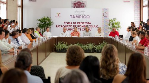 Renace Patronato de Bomberos de Tampico tras 30 años