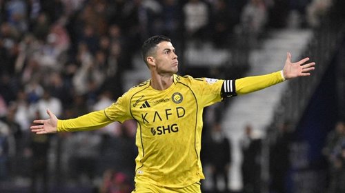 Cristiano Ronaldo sufre lesión muscular en Arabia