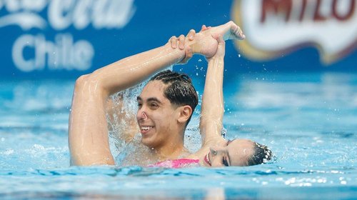 México gana oro en natación artística en Santiago 2026