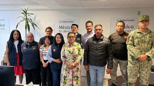 Rosa Icela supervisa centros clave de 'México te abraza'