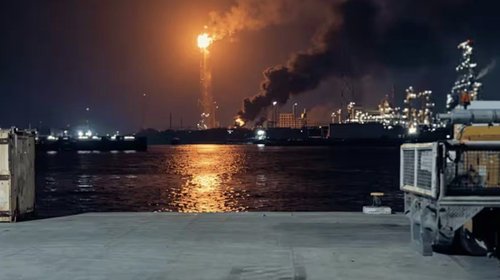 Controlan incendio en Refinería Olmeca de Dos Bocas