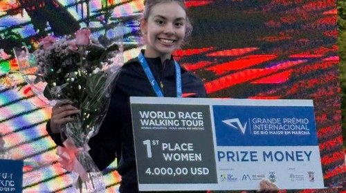 Mexicanas hacen historia en Portugal en medio maratón