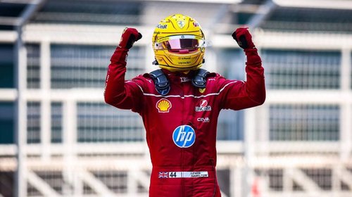 Lewis Hamilton gana en Barcelona su primera carrera con Ferrari