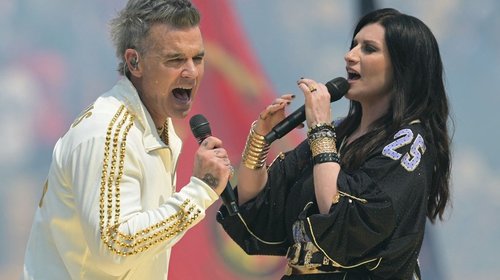 Robbie Williams y Laura Pausini cantarán en la final del Mundial
