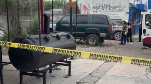 Hombre muere al interior de vehículo en Matamoros
