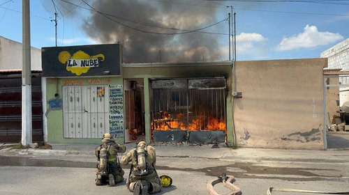 Valiente rescate felino tras incendio en vivienda de Mirasierra