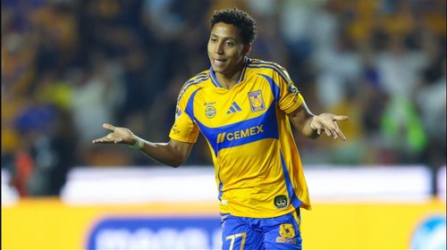 Ozziel Herrera, delantero mexicano, ‘amuleto’ de Tigres