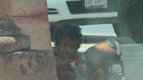 Trabajo infantil continúa visible en avenidas de Matamoros