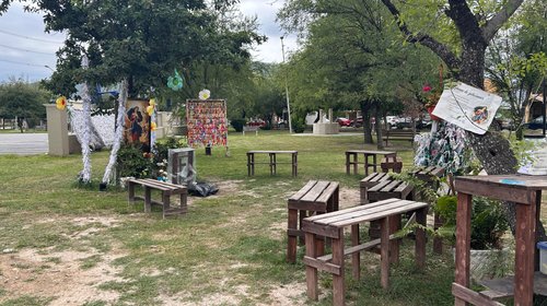 Santuario en parque divide a vecinos en la Nuevo Periférico