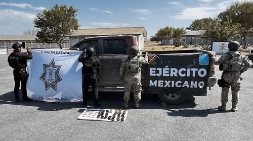 Aseguran armamento en Matamoros durante operativo de vigilancia