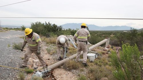Tormenta deja sin luz y agua a sectores de Saltillo