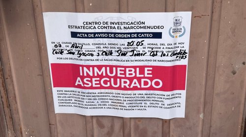 Aseguran cristal en Saltillo: cuatro personas son detenidas