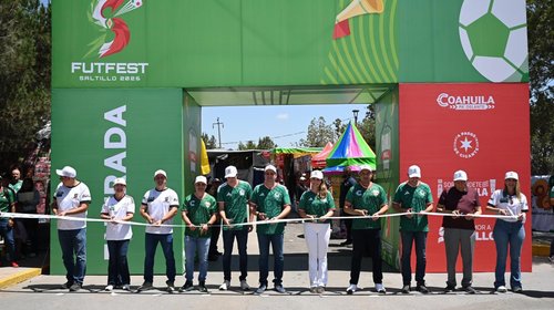 Queda oficialmente inaugurado el FUTFEST 2026 en Saltillo