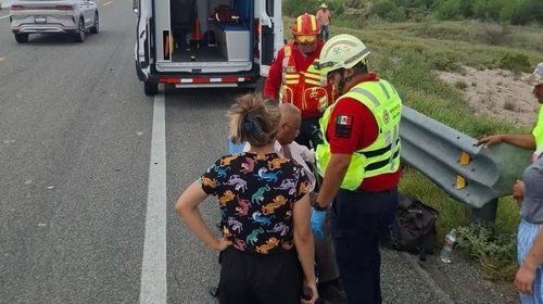 Muere adulto mayor en accidente en la carretera Monclova