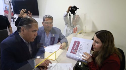 Entregan documentación para aclarar recursos del Triángulo Norte