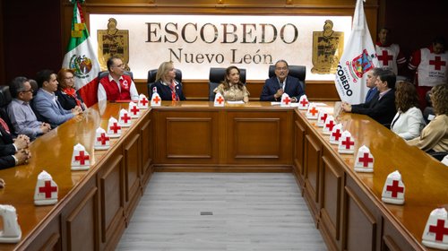 Impulsa Escobedo colecta de Cruz Roja con respaldo institucional