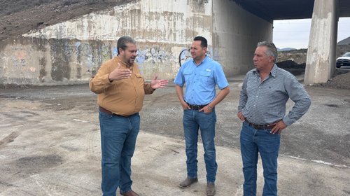 Supervisan afectaciones por lluvias en Ramos Arizpe