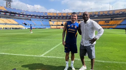 Visita 'Patrulla' Barbadillo a Ángel Correa, heredero del 7