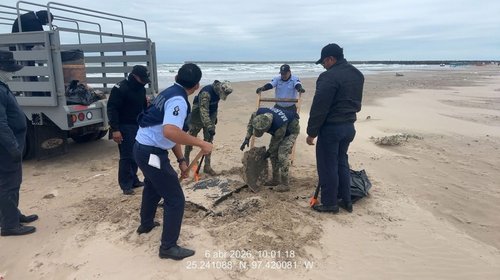 Aparece nueva mancha de hidrocarburo en playa Bagdad