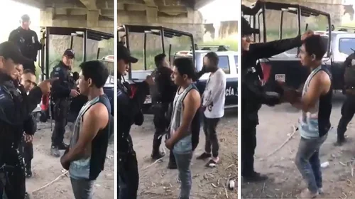 Detenidos en Guanajuato son golpeados y humillados por policías