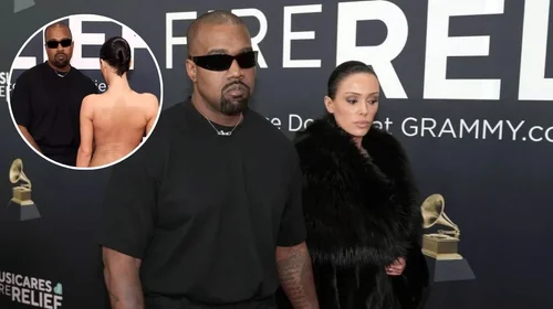 Kanye West y Bianca Censori causan controversia en los Grammy 