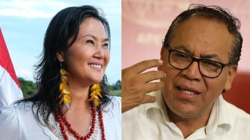 Keiko Fujimori aventaja a Roberto Sánchez en elecciones de Perú