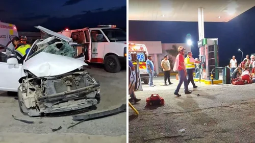 Mueren bebé y un adulto tras accidente vial en Tamaulipas