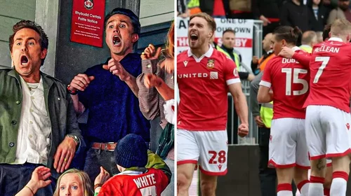 Wrexham el equipo de Ryan Reynolds sube a la Championship