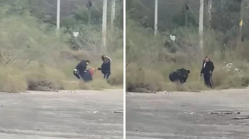 Captan a tránsitos de Ciénega de Flores golpeando a trailero