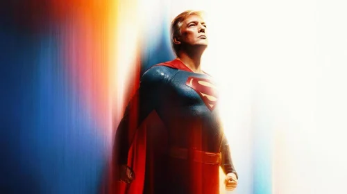 Difunde Casa Blanca imagen de Trump como 'Superman'