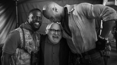 Dwayne Johnson dice que fue un 'honor' trabajar con Danny DeVito