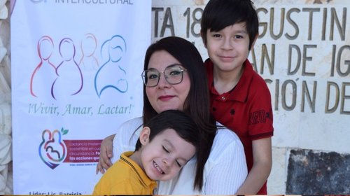 Madres destacan beneficios de la lactancia materna en Tamaulipas