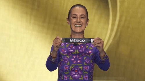 Claudia Sheinbaum participa en Sorteo del Mundial 2026
