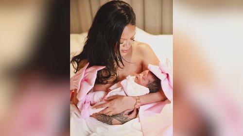Conmueve Rihanna en Instagram con el nacimiento de su tercer bebé