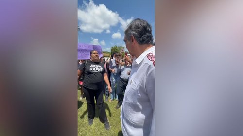 Abuela de Dafne da voto de confianza al gobernador