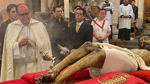 Iniciará Novenario del Santo Cristo; esperan 12mil fieles diarios