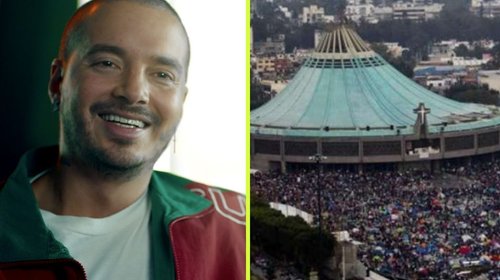 Visita J Balvin la Basílica y sorprende entre peregrinos