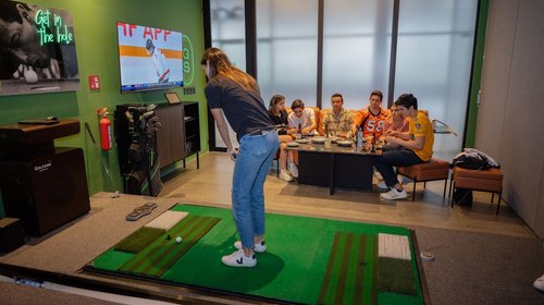 Posadas empresariales en Golf Station, el clima no importa