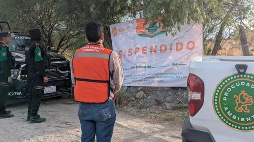 Le caen a maderera en Pesquería y la clausuran
