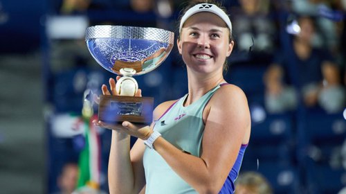 Linda Noskova, campeona de Wimbledon, jugará el Abierto de MTY
