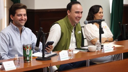 Acelera Manolo agenda de trabajo; alista nuevas obras