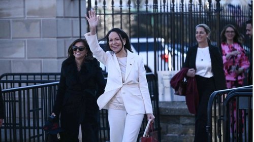 “Regalo” de Machado a Trump provoca molestia en Noruega