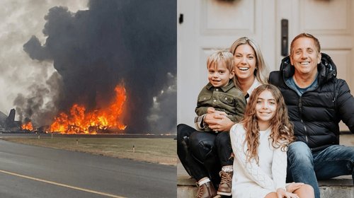 Muere expiloto de Nascar en accidente aéreo junto a su familia 